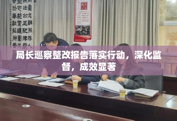 局长巡察整改报告落实行动,深化监督,成效显著